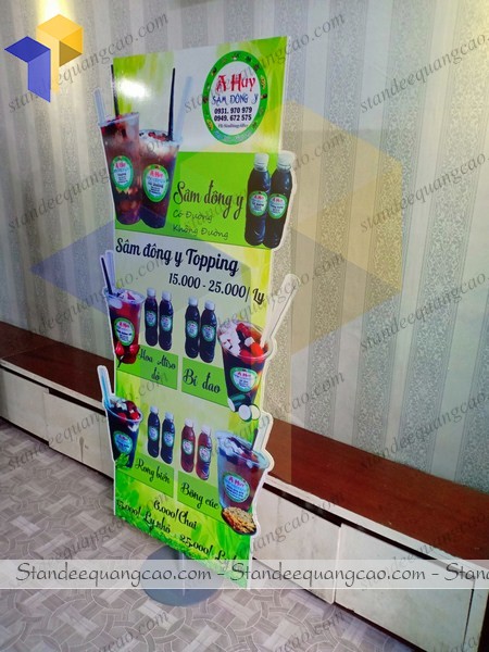 standee mo hinh san pham