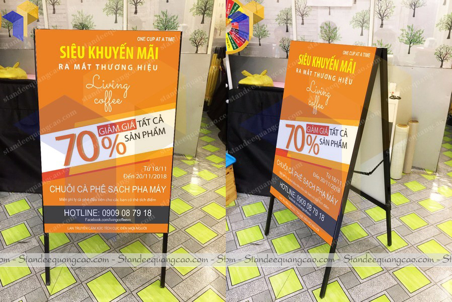 cung cap cac loai standee