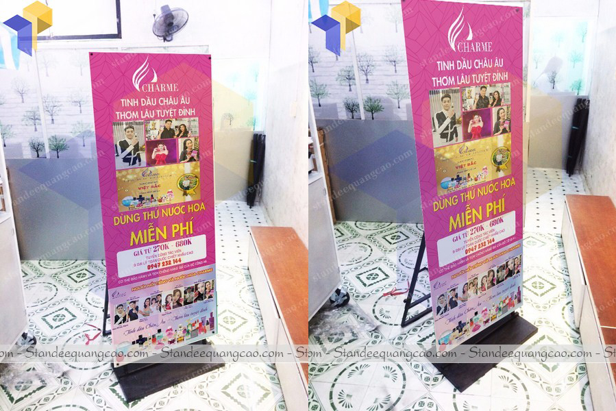 cung cap standee
