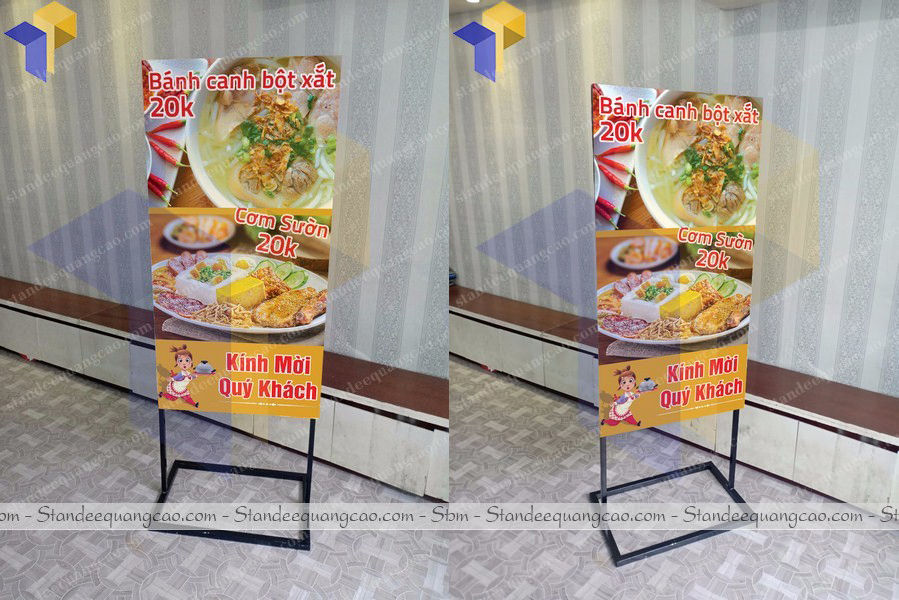 mua standee hai mat o dau