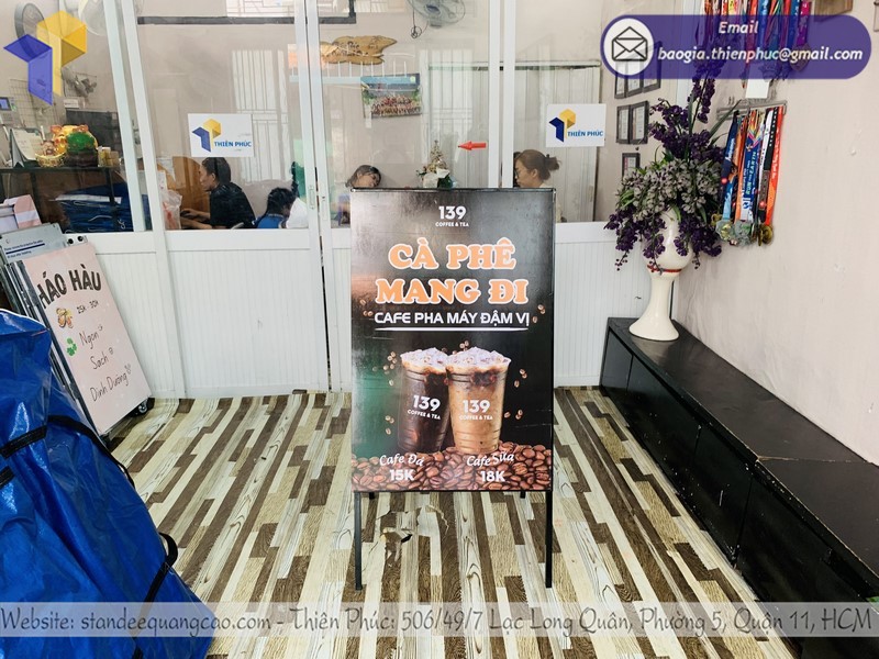 standee chân chữ A tốt