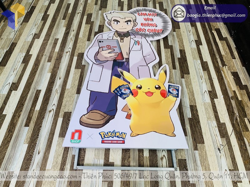 standee chụp hình nhân vật rẻ