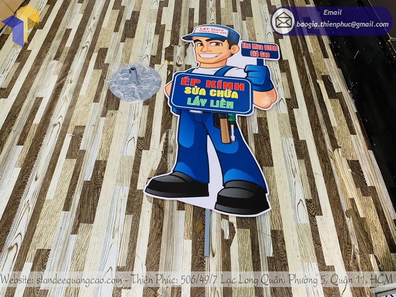 standee mô hình hoạt hình đẹp