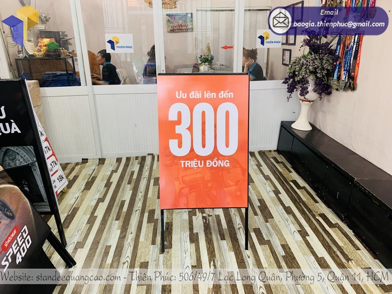 standee sự kiện 2 mặt uy tín